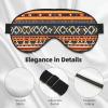 African National Patterns print Unisex Sleeping Eye Mask,Soft Blocking Eye Mask Adjustable Strap Sleeping Face mask view 4