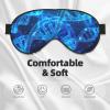 DNA Chain Photo print Unisex Sleeping Eye Mask,Soft Blocking Eye Mask Adjustable Strap Sleeping Face mask view 3