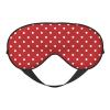 Big white dot print Unisex Sleeping Eye Mask,Soft Blocking Eye Mask Adjustable Strap Sleeping Face mask view 1