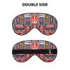 England Symbols print Unisex Sleeping Eye Mask,Soft Blocking Eye Mask Adjustable Strap Sleeping Face mask view 2