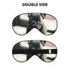 Adorable French Bulldog print Unisex Sleeping Eye Mask,Soft Blocking Eye Mask Adjustable Strap Sleeping Face mask view 2