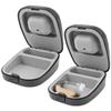 2 Pcs Hearing Aid Case, Waterproof Portable Storage Box, Hard Protective Box for Hearing Aid view 1