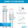 Replacement Connector for P10 Compatible with AirMini & Airfit w/Strap, Humi Dx Plus (6PCS) & Short Tube to Connect Any 22mm Hose, IBEET Replacement Supplies for P10 view 4