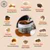 Ambica Instant Mushroom Coffee Ground, USDA Organic With Ten Mushroom Coffee with Lions Mane, Reishi, Cordyceps & Chaga for Immnue Support & Gut Health, Better Energy & Focus 24 Servings, 4.23 Oz view 3