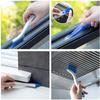 2-Piece Set 2-in-1 Cleaning Brush Cleaning Sink Brush Bathroom Kitchen Corner Sliding Door Window Cleaning Brush (white) view 3