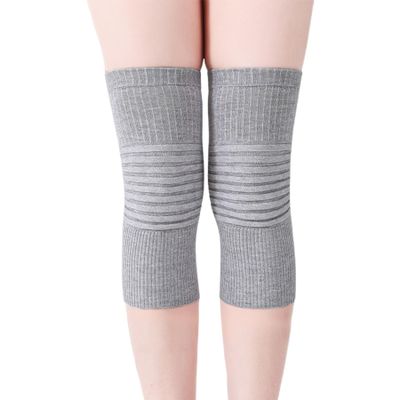 1 Pair Cotton Knee Compression Sleeves Knee Support for Joint Pain Arthritis Pain Relief, Elastic Knee Brace for Sports, Fits Men Women