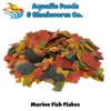 Aquatic Foods Inc. Premium Marine Fish Flakes with Algaes, Sea Weeds and Nori for Clown Fish, Tangs, Butterflies, AngelsAFI...1-lb view 2