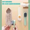 2 in 1 Multifunction Cleaning Brush, 2 in 1 Multifunction Cleaning Brush with Soap Dispenser, 2024 New Beyond Draw 2 in 1 Multifunction Cleaning Brush (White+Green) view 2