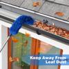 Beuiouer Gutter Cleaning Brush Roofing Tool with Telescopic Extendable Pole 8.2Ft Guard Cleaner Tool Easy Remove Leave, view 3