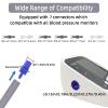 Alcarefam XXXL Blood Pressure Cuff, 9-26 (22-66CM) Extra Large Cuff Compatible with Omron BP Monitor, Replacement XXX-Large Cuff for Adult Big ARM, with 7 Connectors view 2