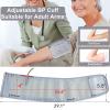 Alcarefam XXXL Blood Pressure Cuff, 9-26 (22-66CM) Extra Large Cuff Compatible with Omron BP Monitor, Replacement XXX-Large Cuff for Adult Big ARM, with 7 Connectors view 4