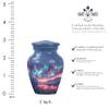 JAGSHASHI Northern Lights Cremation Urns - Urn for Ashes Small - Cremation Urn Human Ashes - Cremation Urns for Men - Urn for Human Ashes - Burial Urns for Ashes (3 INCH Pack of 1) view 2