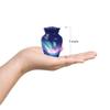 JAGSHASHI Burial Urn Northern Lights - Small Urn Dad - Cremation Companion Urns - Memorial Urn - Urns for Human Ashes Adult Female - Urn for Ashes Adult Male (3 INCH Pack of 4) view 3