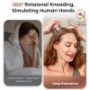 arboleaf Scalp Massager Kneading Head Massager Scalp Stress Relax Portable Rechargeable Hair Massager Shower Massage Waterproof Cat Massager Scratcher,Gift for Mom Dad view 2