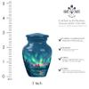 JAGSHASHI Northern Light Urns - Memorial Ashes Keepsake - Memorial Urn - Cremains Containers - Urn for Dad - Companion Urn (3 INCH Pack of 4) view 2