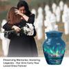 JAGSHASHI Northern Light Urns - Memorial Ashes Keepsake - Memorial Urn - Cremains Containers - Urn for Dad - Companion Urn (3 INCH Pack of 4) view 4