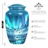 JAGSHASHI Northern Lights Urn for Ashes - Large Urn for Human Ashes - Funeral Urn Ashes - Urns for Human Ashes Adult Female - Burial Urns for Human Ashes Adult Male - Ashes Urn (10 INCH Pack of 1) view 2