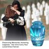 JAGSHASHI Northern Lights Urn for Ashes - Large Urn for Human Ashes - Funeral Urn Ashes - Urns for Human Ashes Adult Female - Burial Urns for Human Ashes Adult Male - Ashes Urn (10 INCH Pack of 1) view 3