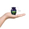 JAGSHASHI Northern Light Urns - Urn Small for Human Ashes - Cremation Urns for Burial - Urns for Human Ashes Adult Male Dad - Adult Cremation Urns - Urn for Human Ashes (3 INCH Pack of 1) view 3