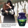 JAGSHASHI Northern Light Urns - Urn Small for Human Ashes - Cremation Urns for Burial - Urns for Human Ashes Adult Male Dad - Adult Cremation Urns - Urn for Human Ashes (3 INCH Pack of 1) view 4