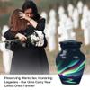 JAGSHASHI Northern Light Urns - Small Urns for Human Ashes Adult Male - Urn for Adult Male - Urns for Human Ashes Adult Female - Burial Urns for Ashes - Companion Urn (3 INCH Pack of 1) view 4