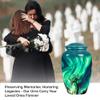 JAGSHASHI Northern Lights Urn for Ashes - Large Urns - Memorial Urn - Adult Cremation Urns - Urn for Adult Male - Adult Urns for Men (10 INCH Pack of 1) view 3