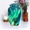 JAGSHASHI Northern Lights Urn for Ashes - Large Urns - Memorial Urn - Adult Cremation Urns - Urn for Adult Male - Adult Urns for Men (10 INCH Pack of 1) view 4