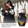 JAGSHASHI Northern Lights Cremation Urn - Cremation Keepsake - Cremation Urns for Ashes - Funeral Urns for Ashes - Cremation Urns for Human Ashes Adult Female - Ashes Urn (3 INCH Pack of 4) view 4