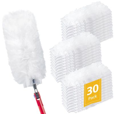 30 Pack Duster Refills Compatible with O-Cedar Flex & Catch Duster, 360 Heavy Duty Disposable Duster Refills Replacement, 3X More Dust Cleaning Than Feather Dusters