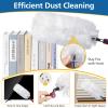 30 Pack Duster Refills Compatible with O-Cedar Flex & Catch Duster, 360 Heavy Duty Disposable Duster Refills Replacement, 3X More Dust Cleaning Than Feather Dusters view 4