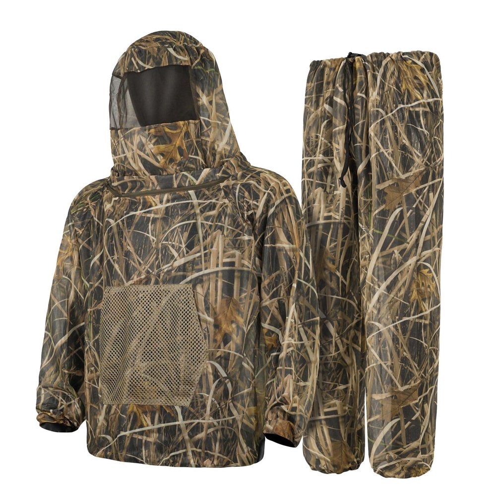 LOOGU Mosquito Suits, Net Bug Pants & Jacket Hood Sets - Ultra-fine Mesh - With Fishing, Hiking, Camping and Gardening