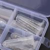 Beuiouer Optical Glasses Repair Kit Eyeglass Repair Screws Tool Box Eyeglass Sunglasses Screw Nut Nose Pad Assortment Set, Transparent & Silver view 4