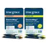True Grace ElectroMag - Grapefruit (16 Stick Packs) + Lemon Lime (16 Stick Packs) - Electrolyte Powder for Rapid Hydration - Zero Sugar & Carbs - Non-GMO - 32 Total Servings view 1