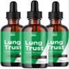 (3 Pack) Lung Trust Liquid Drops, Lung Trust Drops, Lung Trust, Lung Trust Liquid, Lung Trust Liquid Drop, Lung Trust Drops Advanced Formula 3 Bottles for 90 Days