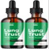 (2 Pack) Lung Trust Liquid Drops, Lung Trust Drops, Lung Trust, Lung Trust Liquid, Lung Trust Liquid Drop, Lung Trust Drops Advanced Formula 2 Bottles for 60 Days view 1