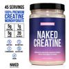 NAKED Creatine - Strawberry Flavored Creatine Monohydrate - Real Strawberry Powder, No Additives, Muscle Growth, Vegan, Non-GMO, Gluten Free, Soy Free - 45 Servings view 2