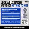 NAKED Creatine - Strawberry Flavored Creatine Monohydrate - Real Strawberry Powder, No Additives, Muscle Growth, Vegan, Non-GMO, Gluten Free, Soy Free - 45 Servings view 4