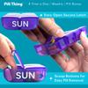 8 Times a Day, 7 Day Large Weekly Pill Organizer with Holder Tray, Vitamin, Medicine Box, Multicolor (8X a Day - 1 Pack) view 3