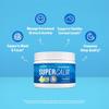 Nello Supercalm Powdered Drink Mix Tub, Cortisol Reducer* and Sleep Aid Supplement, L Theanine, Ksm-66 Ashwagandha, Magnesium Glycinate, Vitamin D 3, No Sugar, Non GMO, On The Go, 30 Ct, Lemon Lime view 3