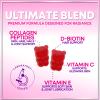 Collagen Peptides Gummies with 2500 mcg Biotin - Hydrolyzed Type I & III Multi Collagen Supplement with Vitamin C & Zinc - Support for Hair, Skin, Nails, Tasty Pomegranate Flavor - 120 Gummies view 3
