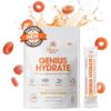 The Genius Brand Genius Hydrate - Electrolyte Supplement for Daily Hydration - Coconut Water - Sugar-Free - 8 Essential Minerals & Nutrients - Non-GMO - Sour Peach Rings - 20 Servings view 1