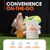 The Genius Brand Genius Hydrate - Electrolyte Supplement for Daily Hydration - Coconut Water - Sugar-Free - 8 Essential Minerals & Nutrients - Non-GMO - Sour Peach Rings - 20 Servings view 4