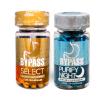 NineLife Basics Bypass Duo Select & PURIFY - Quem grasa de da y de Noche (Select 30caps) - (purify 60caps), Blue and Gold view 1
