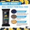 E3 Energy Cubes- Lemon Blueberry Refrigerated Protein Bars | Gluten Free, Dairy Free, Soy Free, Non-GMO, Macro Smart, Prebiotic Fiber, Prebiotic Fiber | High-Protein, Healthy Snack Bars | Made in USA Pack of 12 view 3
