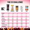 E3 Energy Cubes- Almond Cherry Refrigerated Protein Bars - 66g Protein Per Bar | Gluten Free, Dairy Free, Soy Free, Non-GMO, No Artificial Ingredients, Macro Smart, Prebiotic Fiber Rich | Made in USA Pack of 12 view 3
