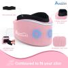 Atsuwell Soft Neck Brace Cervical Collar, Adjustable Neck Support Brace with Removable Gel Pack, Reusable Ice Wrap for Correct Posture, Sleeping, Pink view 3