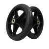 2PCS Wheel Replacement Wheelchair Front Wheels 6/7/8inch Replacement Casters Wheels Rollator Walker Anti-Slip Replacement Wheel Accessories Black(7inch(17cm)) view 1