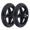 2PCS 6/7/8 Inch Wheel Replacement for Wheelchairs, Walkers, PVC Wheelchair Front Wheels Anti-Slip Replacement Caster Wheel with Screws(17cm(7inch)) view 1
