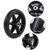 2PCS 6/7/8 Inch Wheel Replacement for Wheelchairs, Walkers, PVC Wheelchair Front Wheels Anti-Slip Replacement Caster Wheel with Screws(17cm(7inch)) view 4