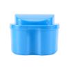 Beuiouer Denture Case, Denture Cup with Strainer, Denture Bath Box False Teeth Storage Box with Basket Net Container Holder for Travel view 1